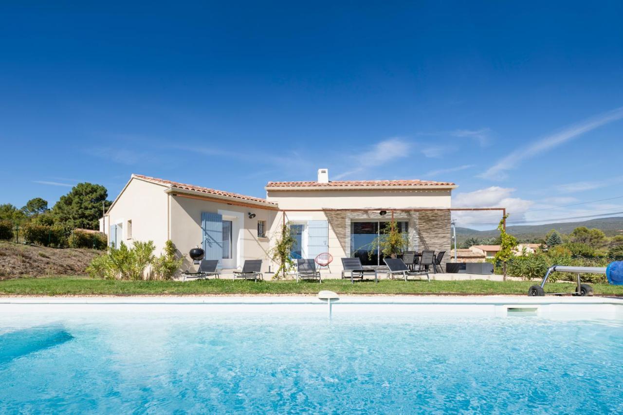Villa Piscine Chauffée Saint-Saturnin-lès-Apt Extérieur photo