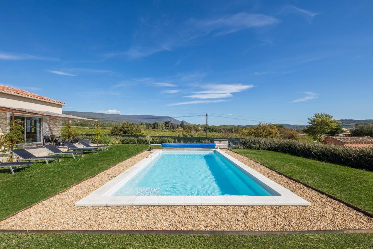 Villa Piscine Chauffée Saint-Saturnin-lès-Apt Extérieur photo